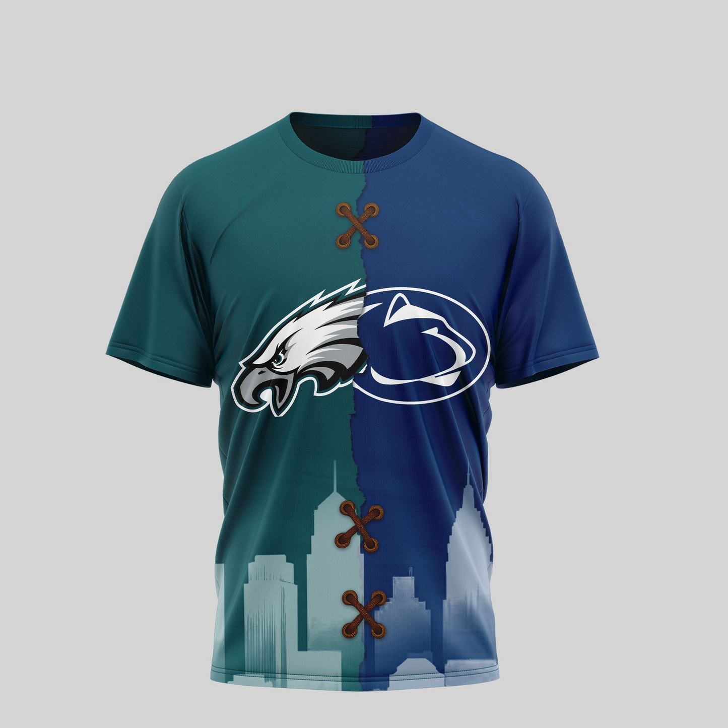 PE Premium NFL x NCAA 3D T-shirt DDT NTL