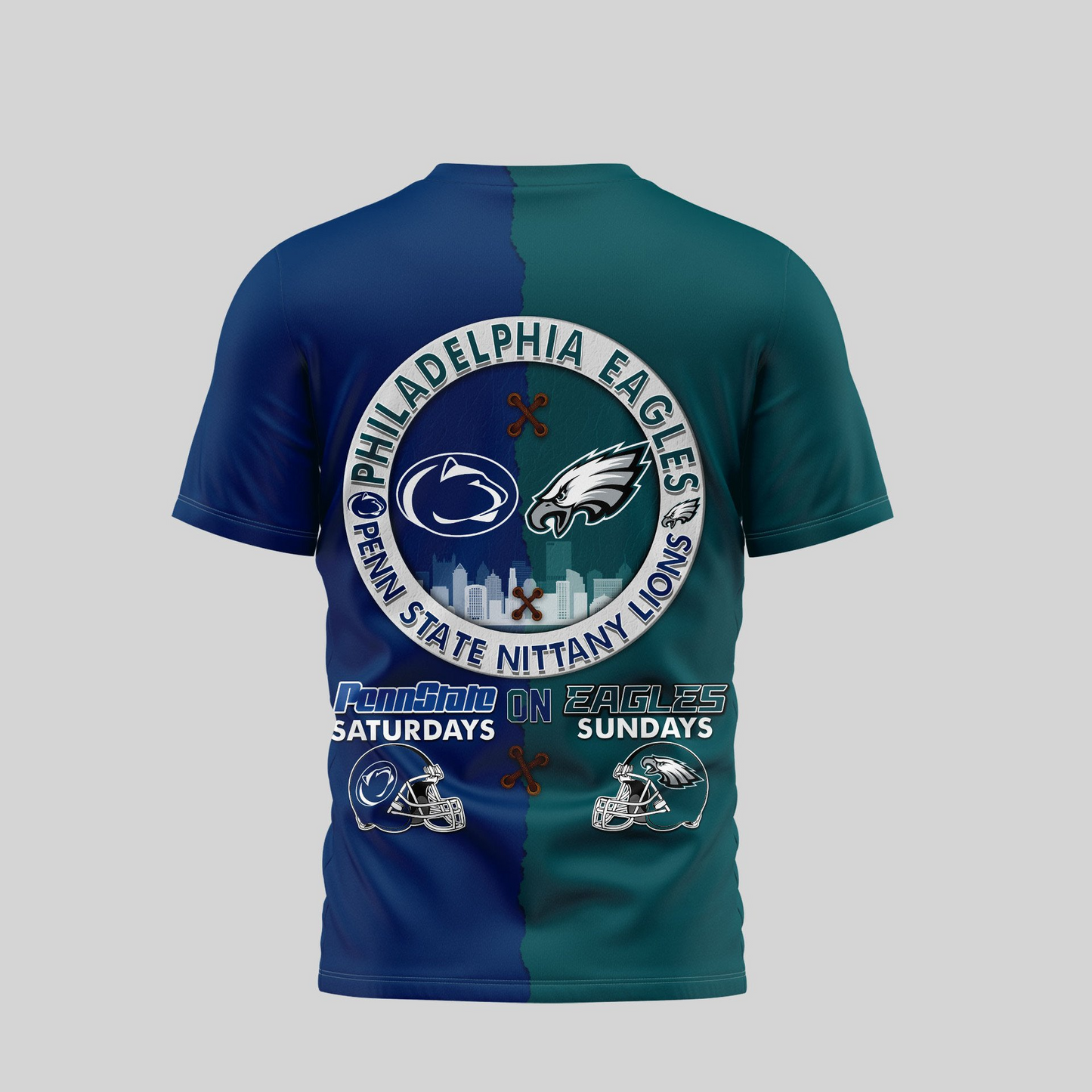 PE Premium NFL x NCAA 3D T-shirt DDT NTL