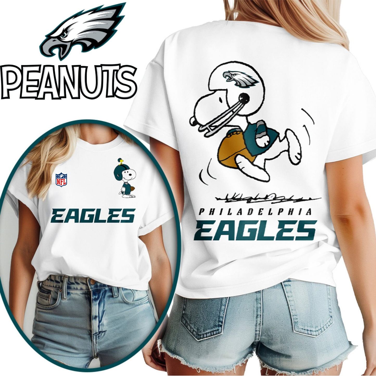 PE Premium NFL x Peanuts 3D Shirt DDT CTND