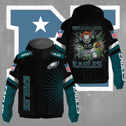 PE x NFL Pennywise 3D Windbreaker Jacket DDT CTND