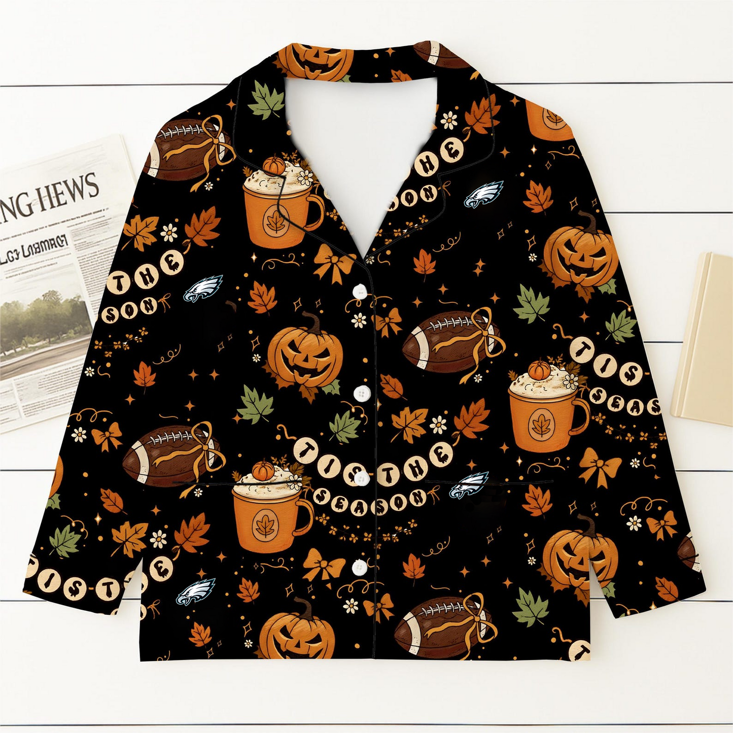 PE x NFL Tis The Season Pajama Set DDT HLP