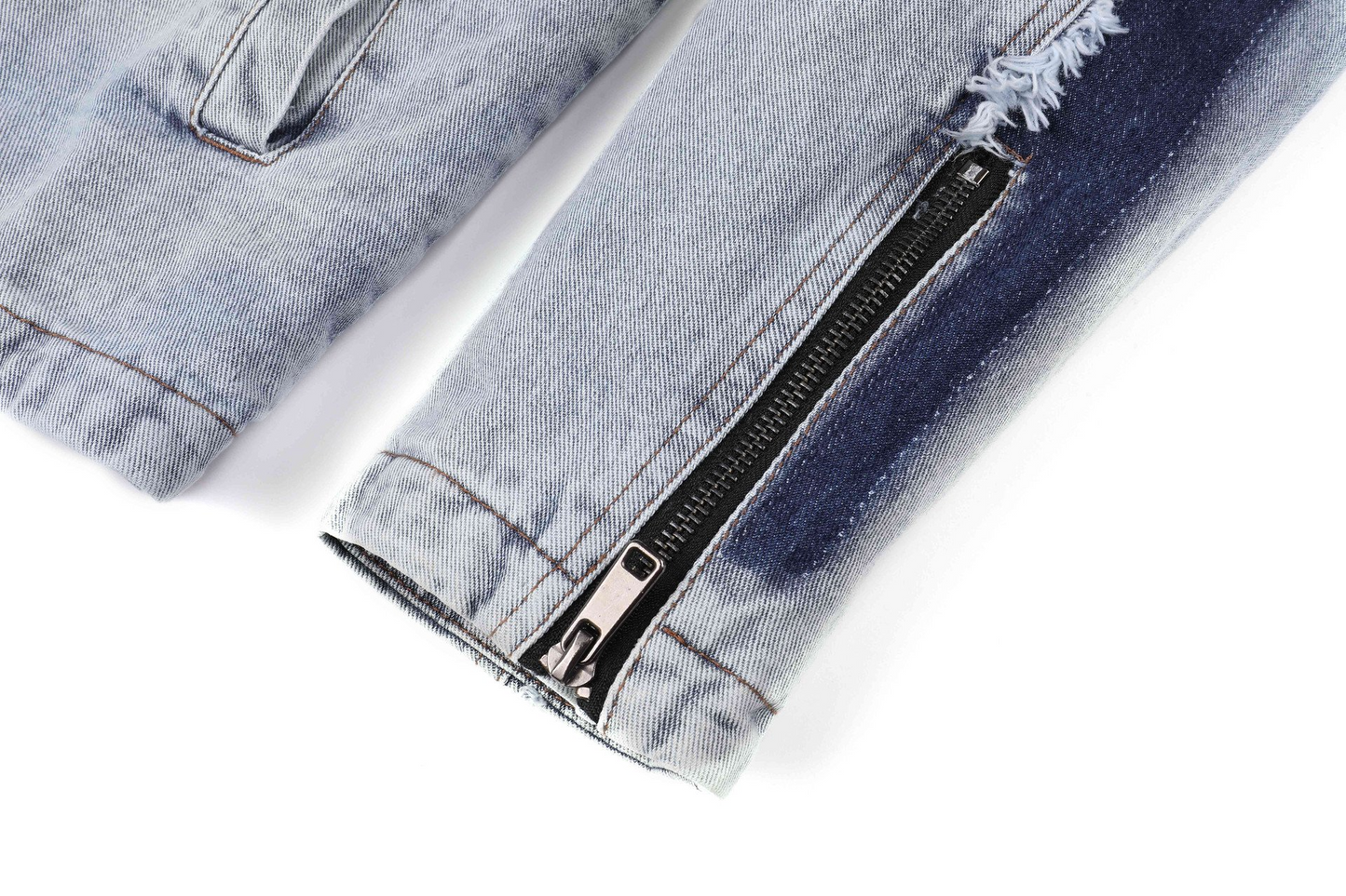 Personalized BB Premium NFL Street Scar Denim Jacket DDT CTND