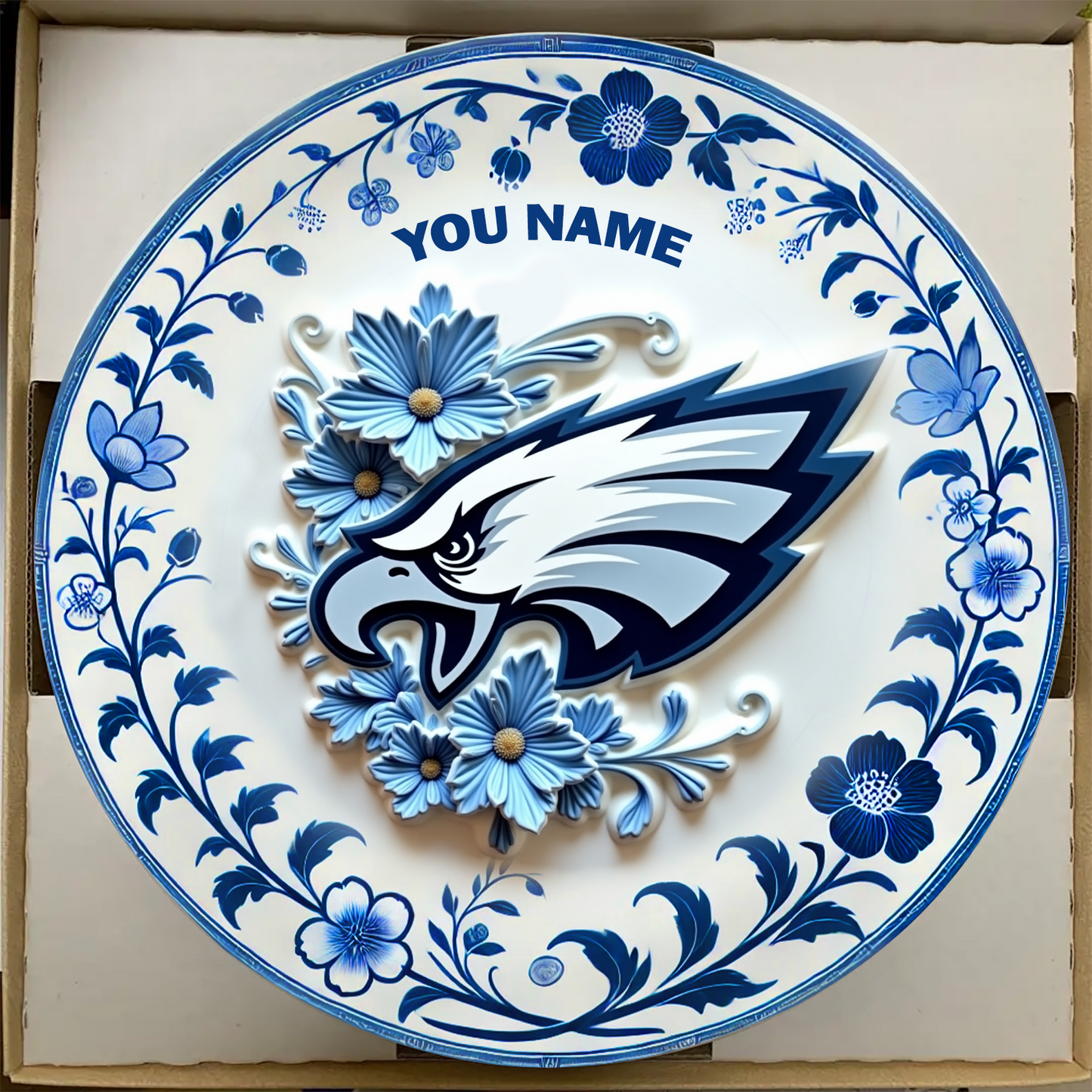 Personalized Custom Ceramic Round Plate
