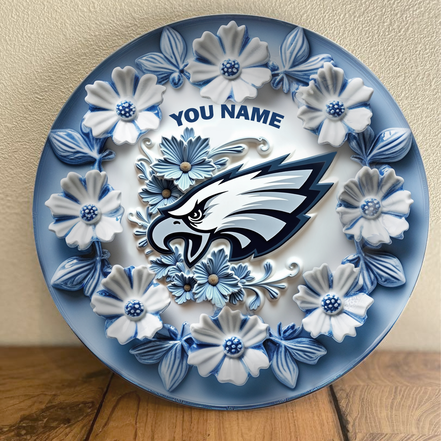 Personalized Custom Ceramic Round Plate