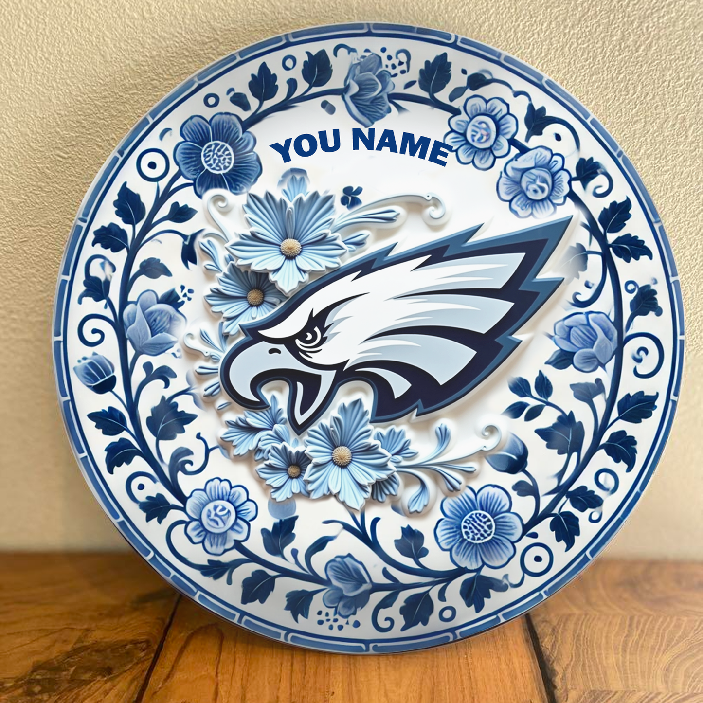 Personalized Custom Ceramic Round Plate