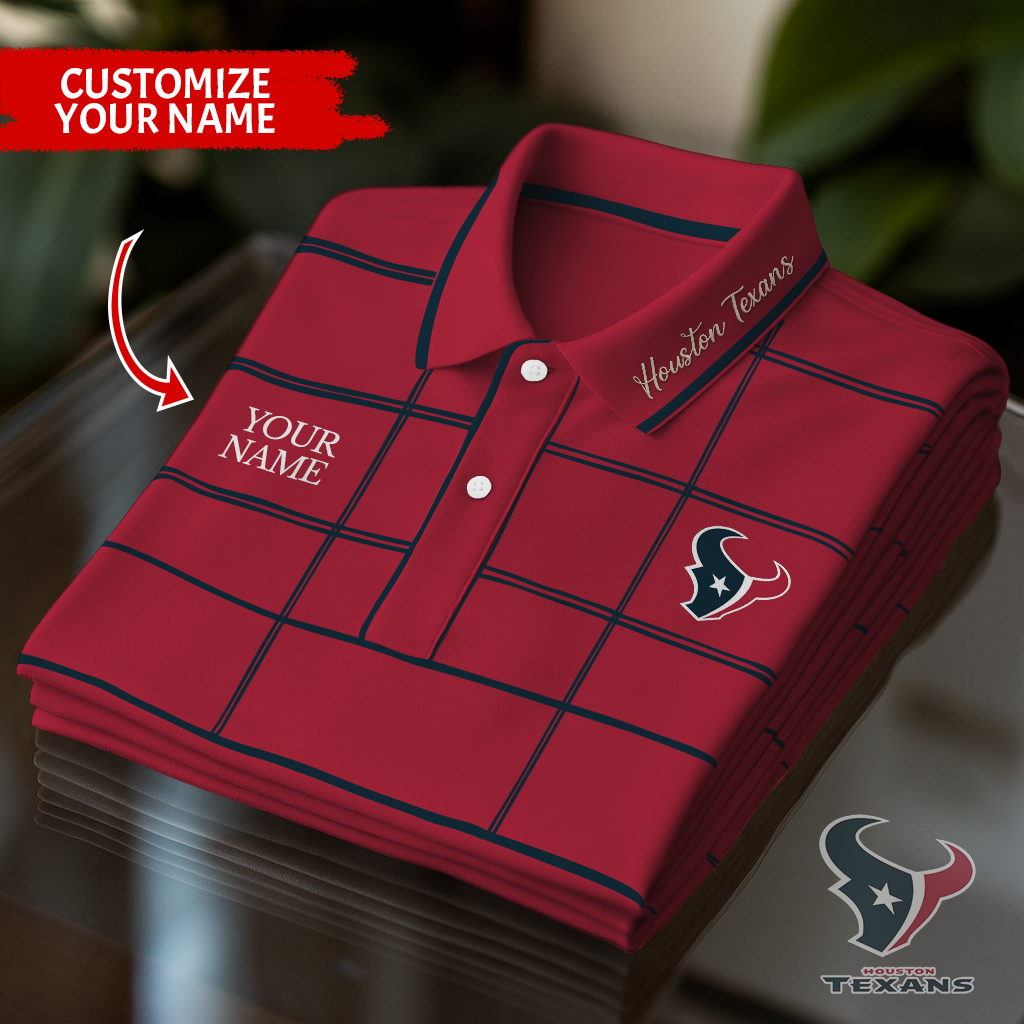 Personalized HT Premium NFL Polo Shirt DDT NTL