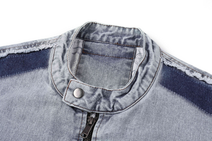 Personalized LAR Premium NFL Street Scar Denim Jacket DDT CTND