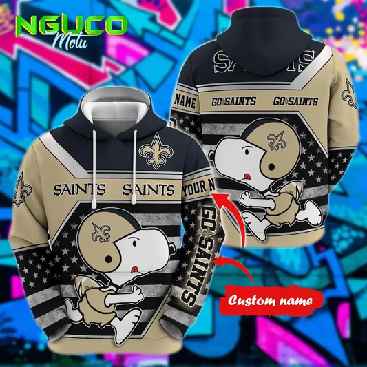 Personalized NFL NOS x SNP Unisex Hoodie DDT NTL