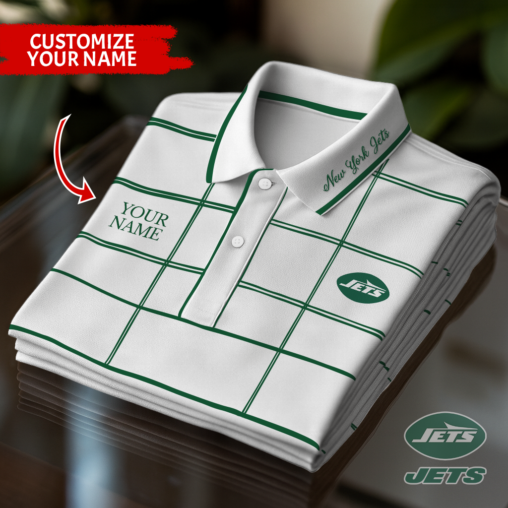 Personalized NYJ Premium NFL Polo Shirt DDT NTL