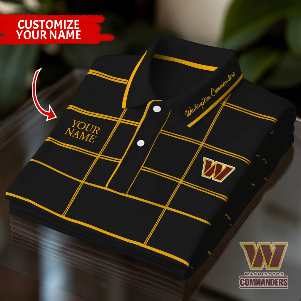 Personalized WC Premium NFL Polo Shirt DDT NTL