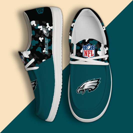 PHI Personalized NFL Hey Dude Shoes DatND ThuongNH