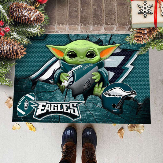 PHI x NFL Doormat, Best Gift For Home Decor NDT TDT