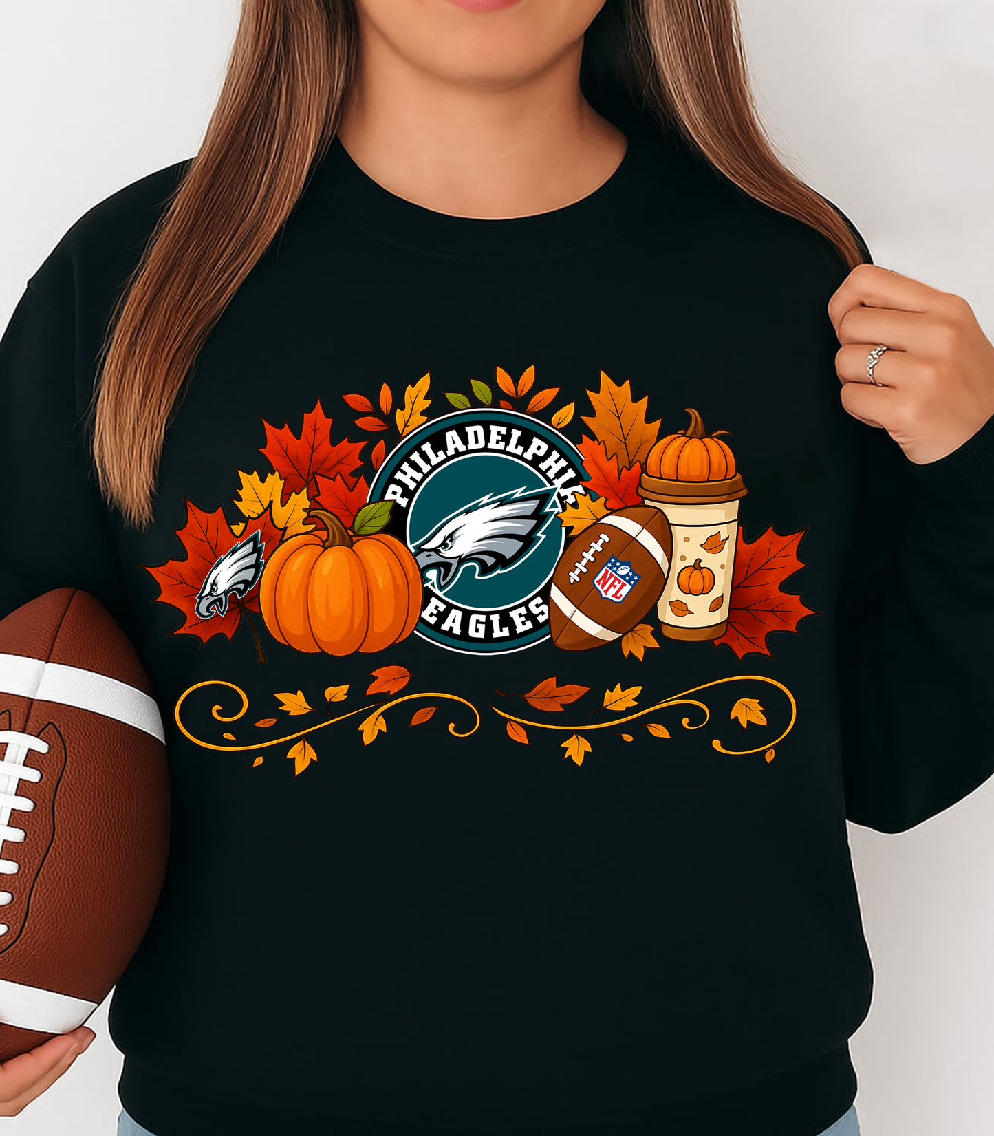 PHI x NFL Football Autumn Sweashirt DatND ThuongND