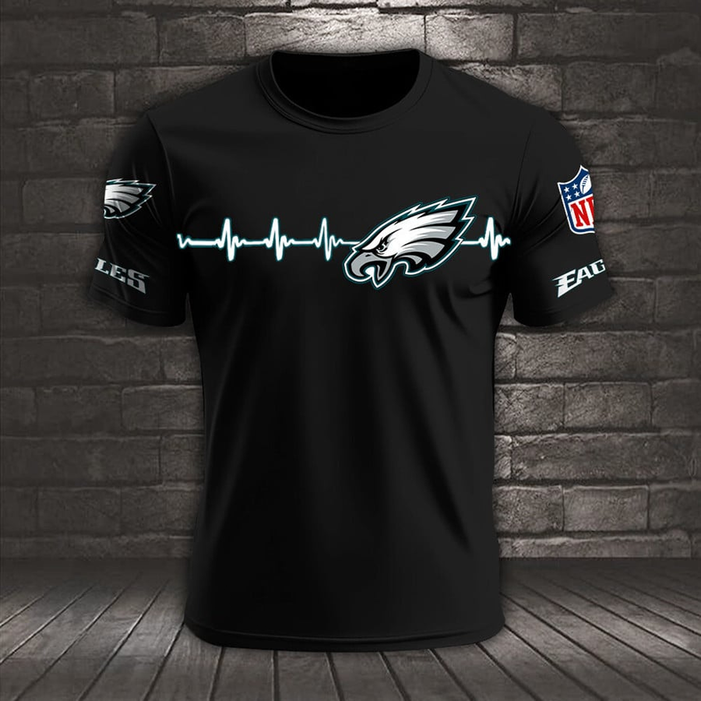 PHI x NFL Heart Rate Map Special 3D Shirt DatND ThuongNH