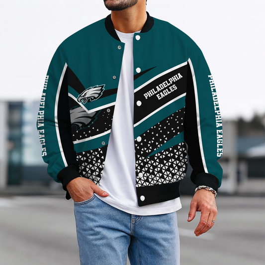 PHI x NFL New Baseball Jacket DatND ThuongNH