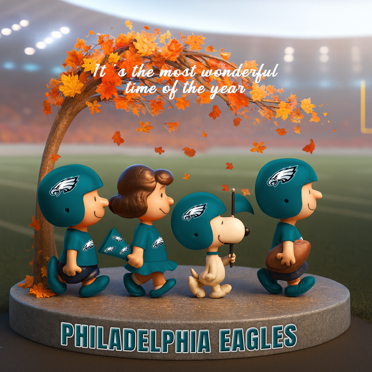 PHI x NFL Premium Acrylic Block DATND TANTD