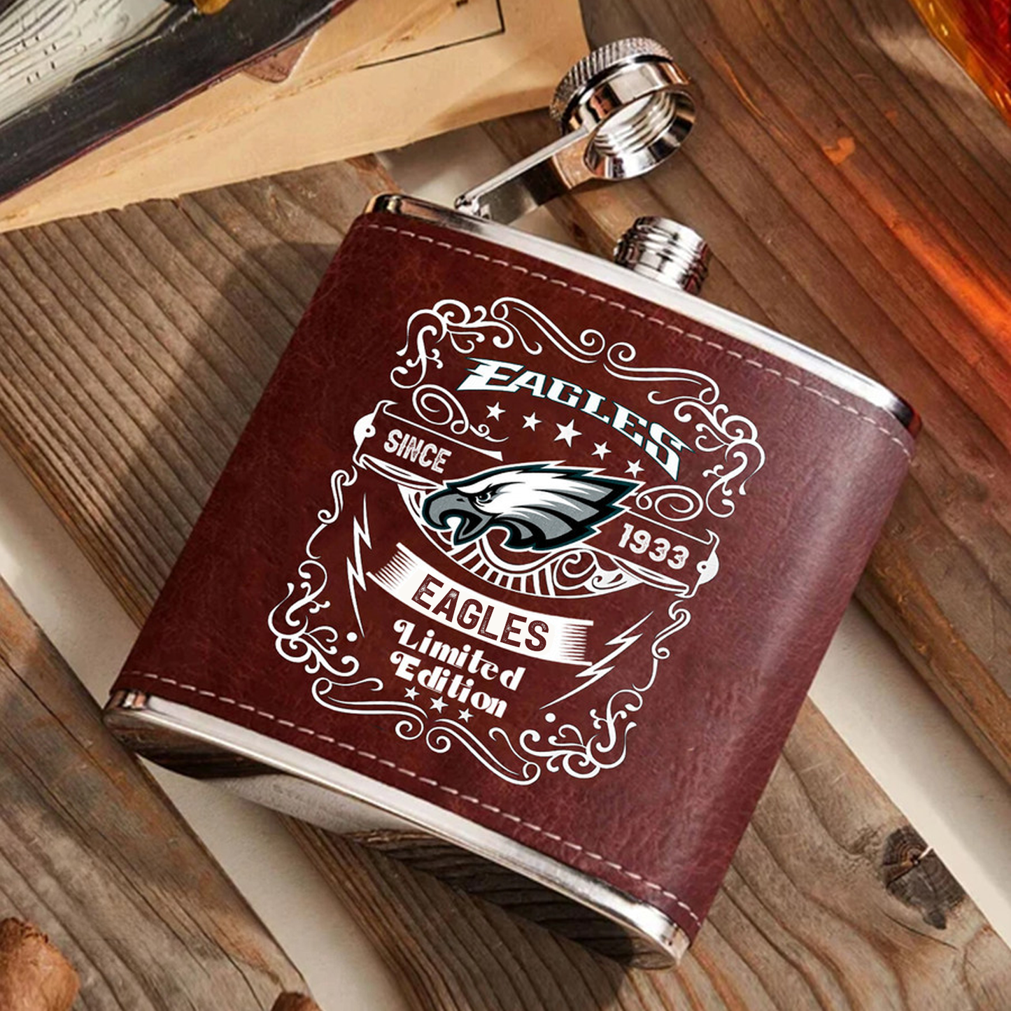 PHI x NFL Stainless Steel Flask DatND ThuongNH