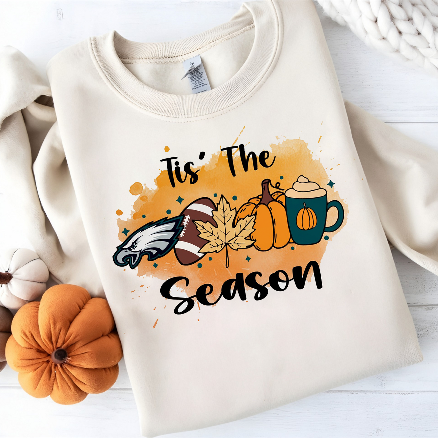 PHI x NFL Tis' The SeaSon Sweatshirt DatND DVT