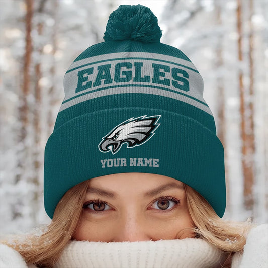 PHI x NFL Woolen Beanie Hat Aldult And Kid DatND DVT