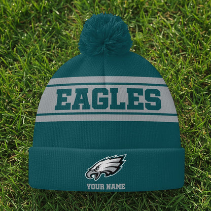 PHI x NFL Woolen Beanie Hat Aldult And Kid DatND DVT