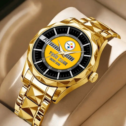 PIT x NFL Alloy Luxury Quartz Custom Watch V1 DATND TANTD