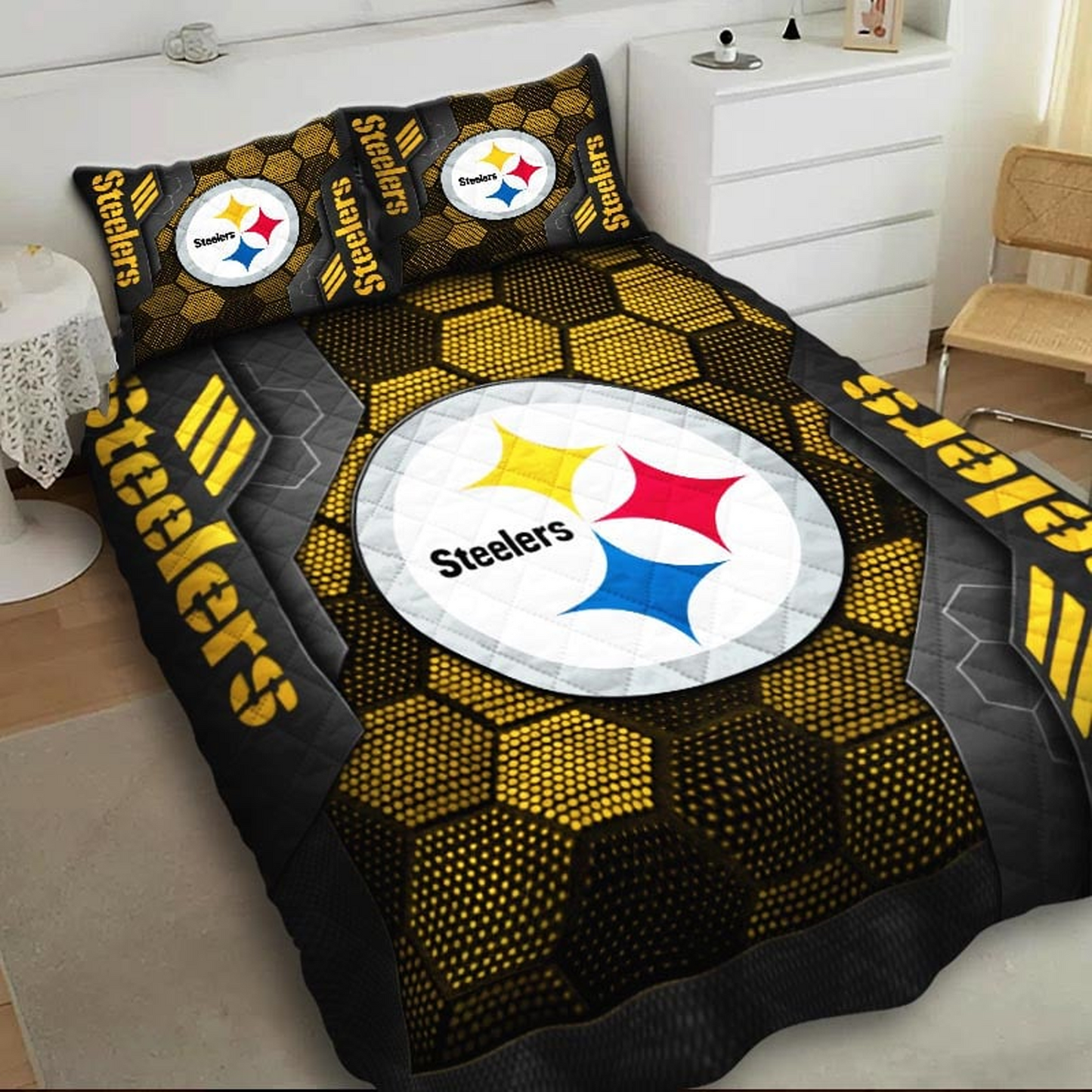 PIT x NFL Bedding Set Multicolor DATND TANTD