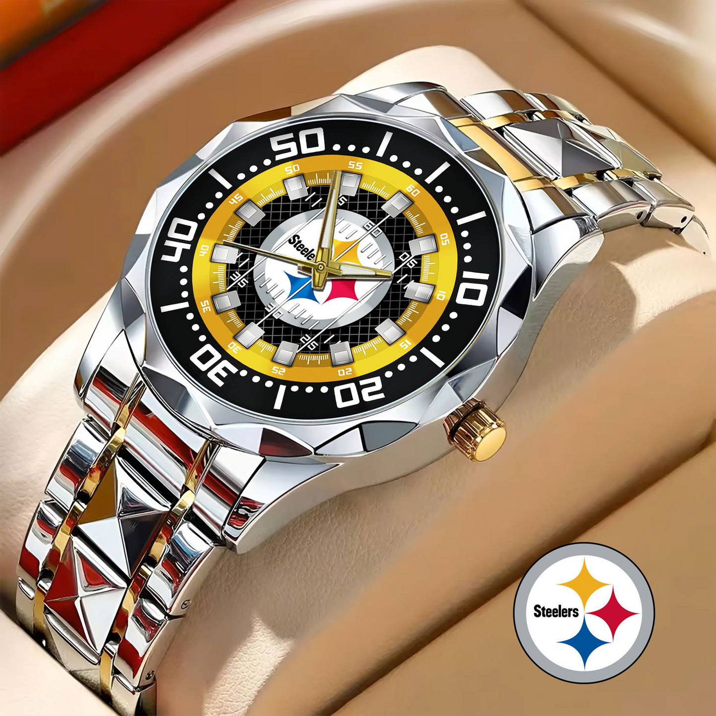 PIT x NFL Camaro Elegant Fashion Design Men Watch DATND TANTD