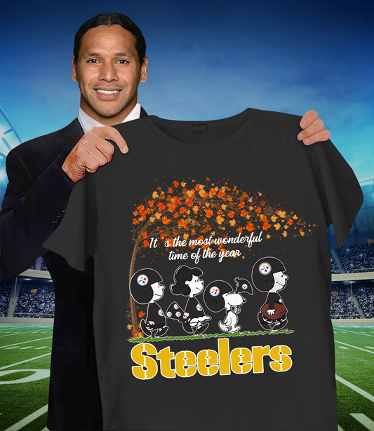 PIT x NFL It's The Most Wonderful T-Shirt DATND TANTD