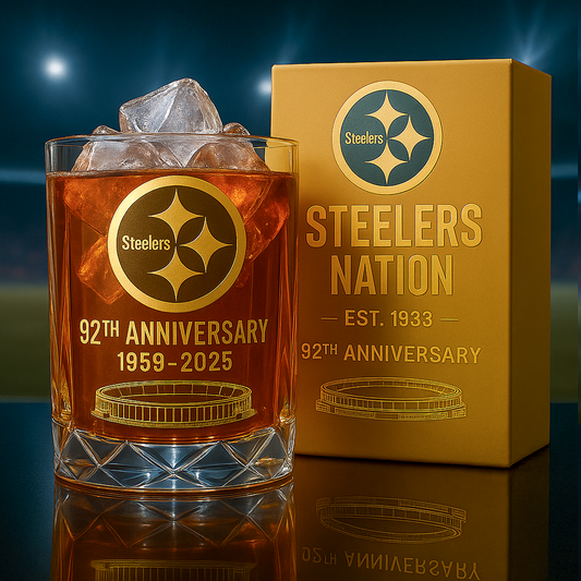 PIT x NFL Limited Edition Whiskey Glass DatND DVT