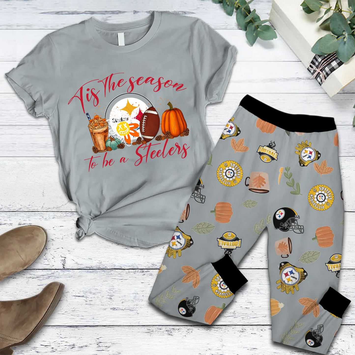 PIT x NFL Pajama Set TUANND TANTD