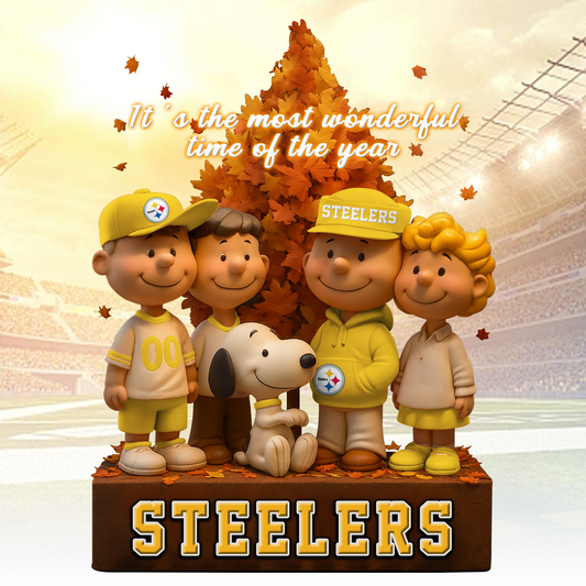 PIT x NFL Premium Acrylic Block Peanuts DATND TANTD 120825