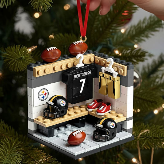 PIT X NFL Sport Lover Ornament - Personalized Gift For Sport Lover Christmas Ornament NAK THUONGNH