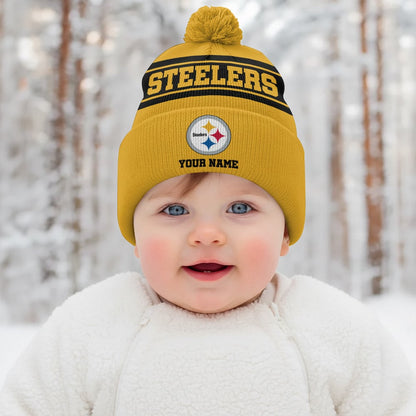 PIT x NFL Woolen Beanie Hat Aldult And Kid DatND DVT