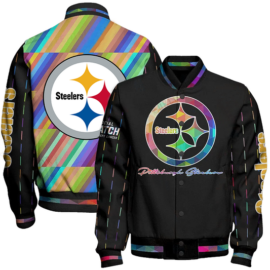 Pittsburgh Steelers - National Football League AOP Varsity Jacket V2 DDT 1710225 HLPHUONG