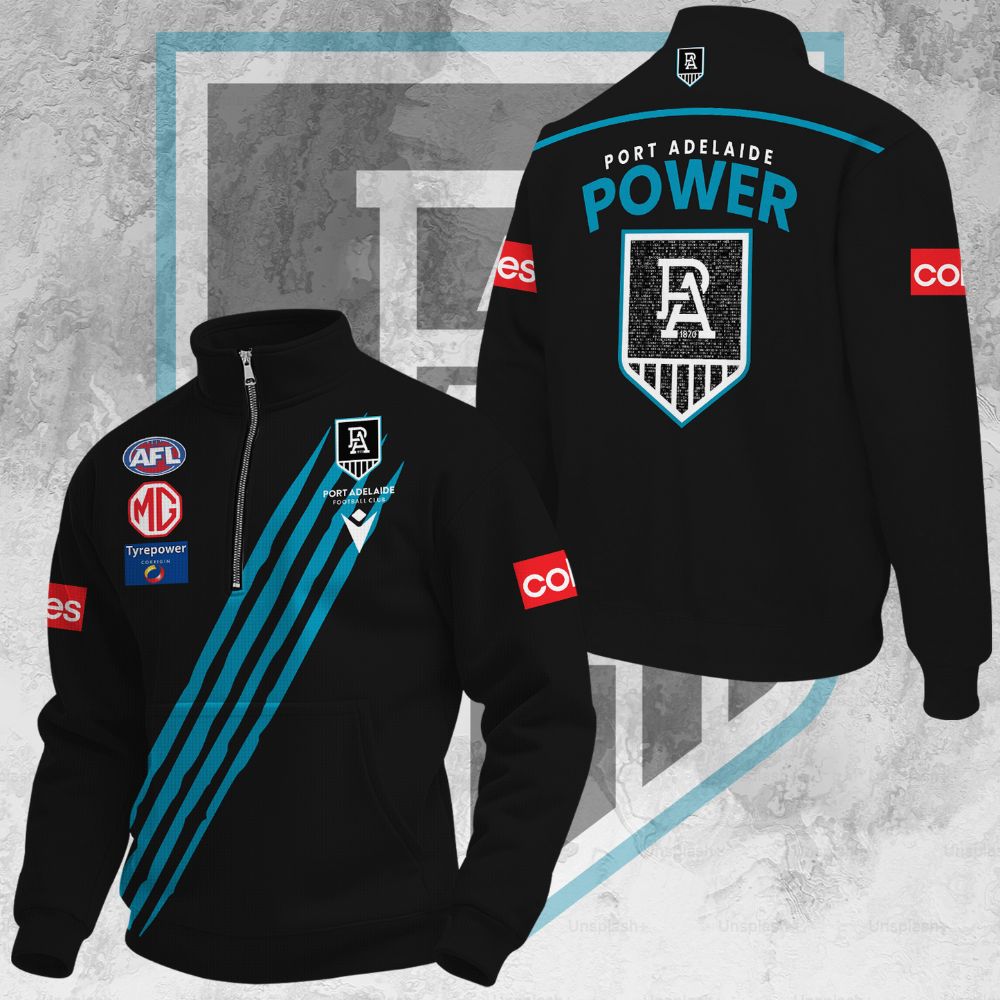 Port Adelaide Football Club AFL Power Limited Edition New Hoodie 2025 TM V1