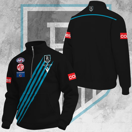 Port Adelaide Football Club AFL Power Limited Edition New Hoodie 2025 TM V2