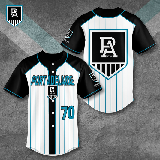 Port Adelaide Football Club AFL Power Special Edition BB Jersey TM V3