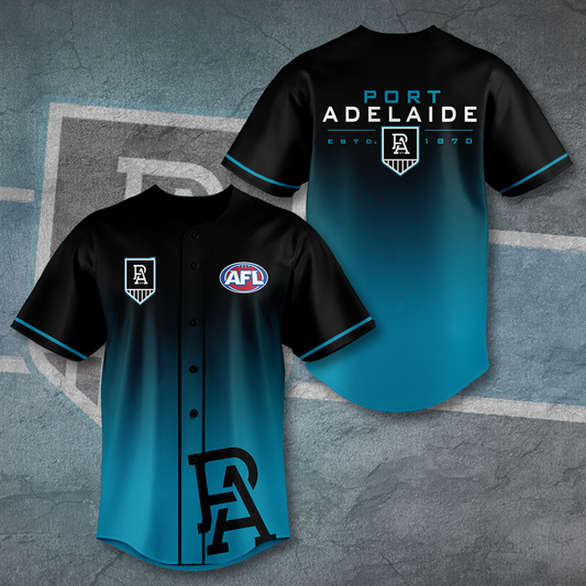 Port Adelaide Football Club AFL Power Special Edition BB Jersey TM V4