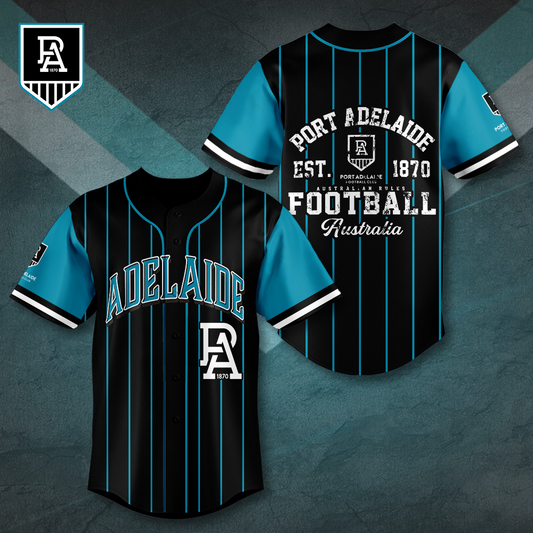 Port Adelaide Football Club AFL Power Special Edition BB Jersey TM V5