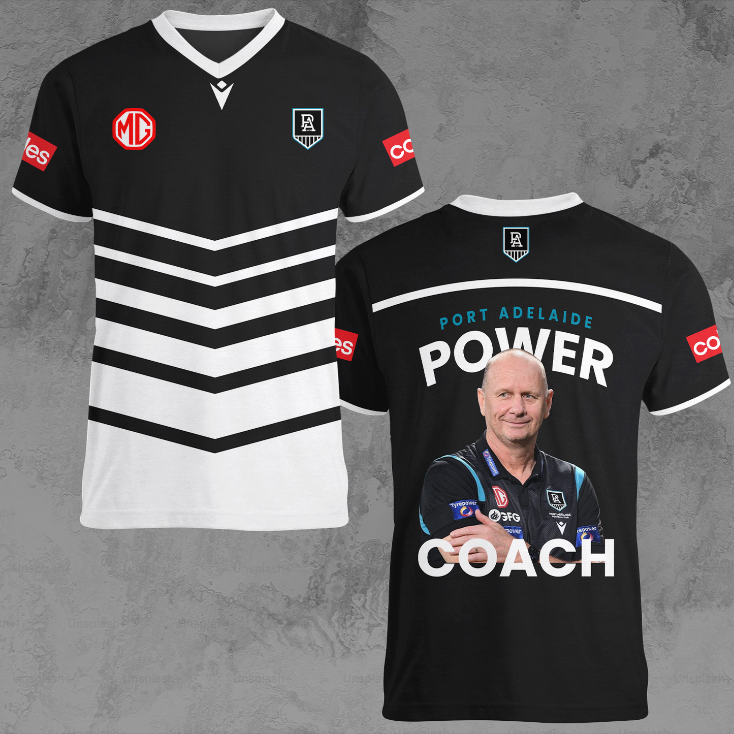 Port Adelaide Power 10 AFL 2025 Limited Edition V-neck T-Shirt TM NTA V1