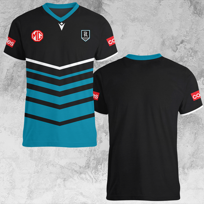 Port Adelaide Power 5 AFL 2025 Limited Edition V-neck T-Shirt TM NTA V1