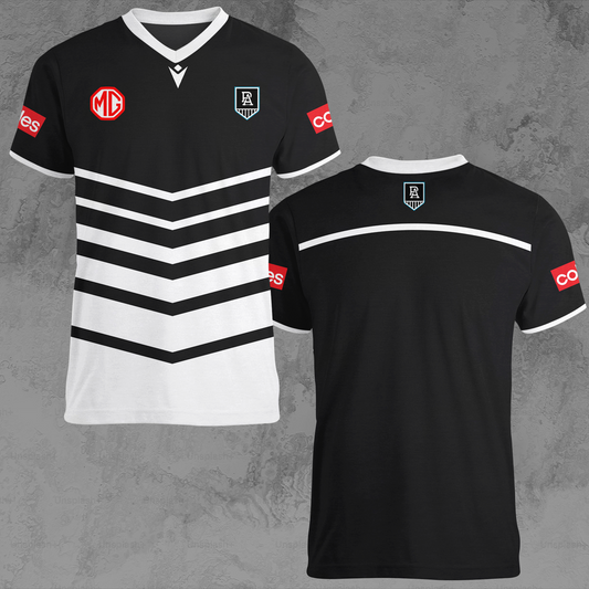 Port Adelaide Power 9 AFL 2025 Limited Edition V-neck T-Shirt TM NTA V1