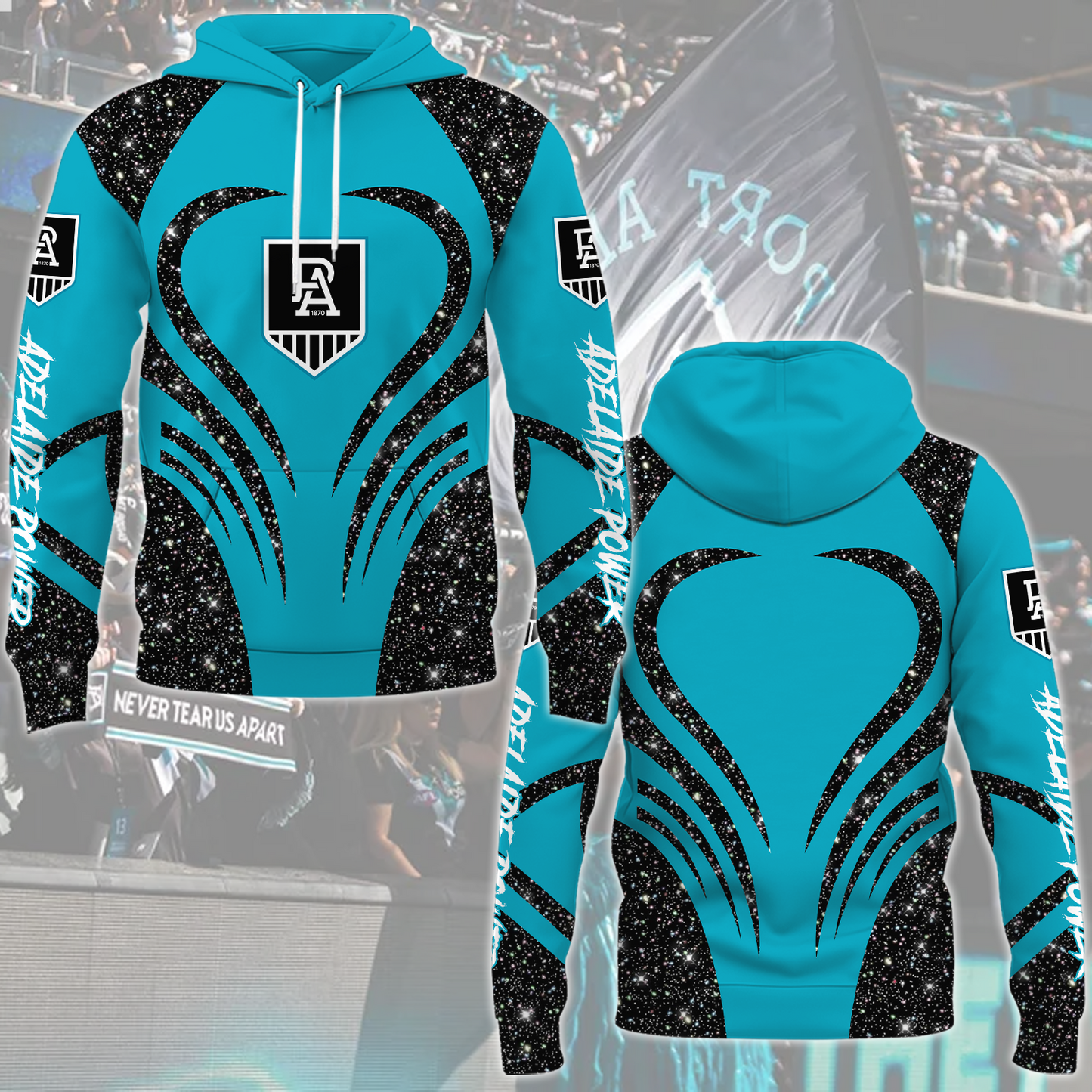 Port Adelaide Power AFL 2025 Limited Edition Hoodie TM NTA V2