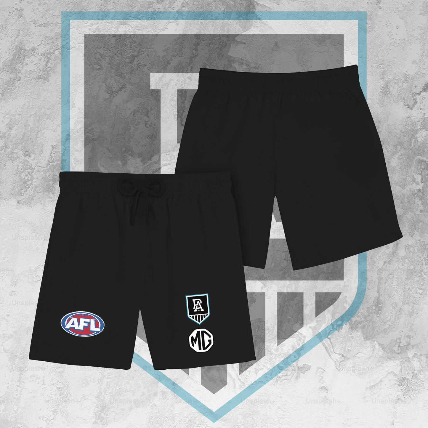 Port Adelaide Power AFL 2025 Limited Edition Shorts TM V01