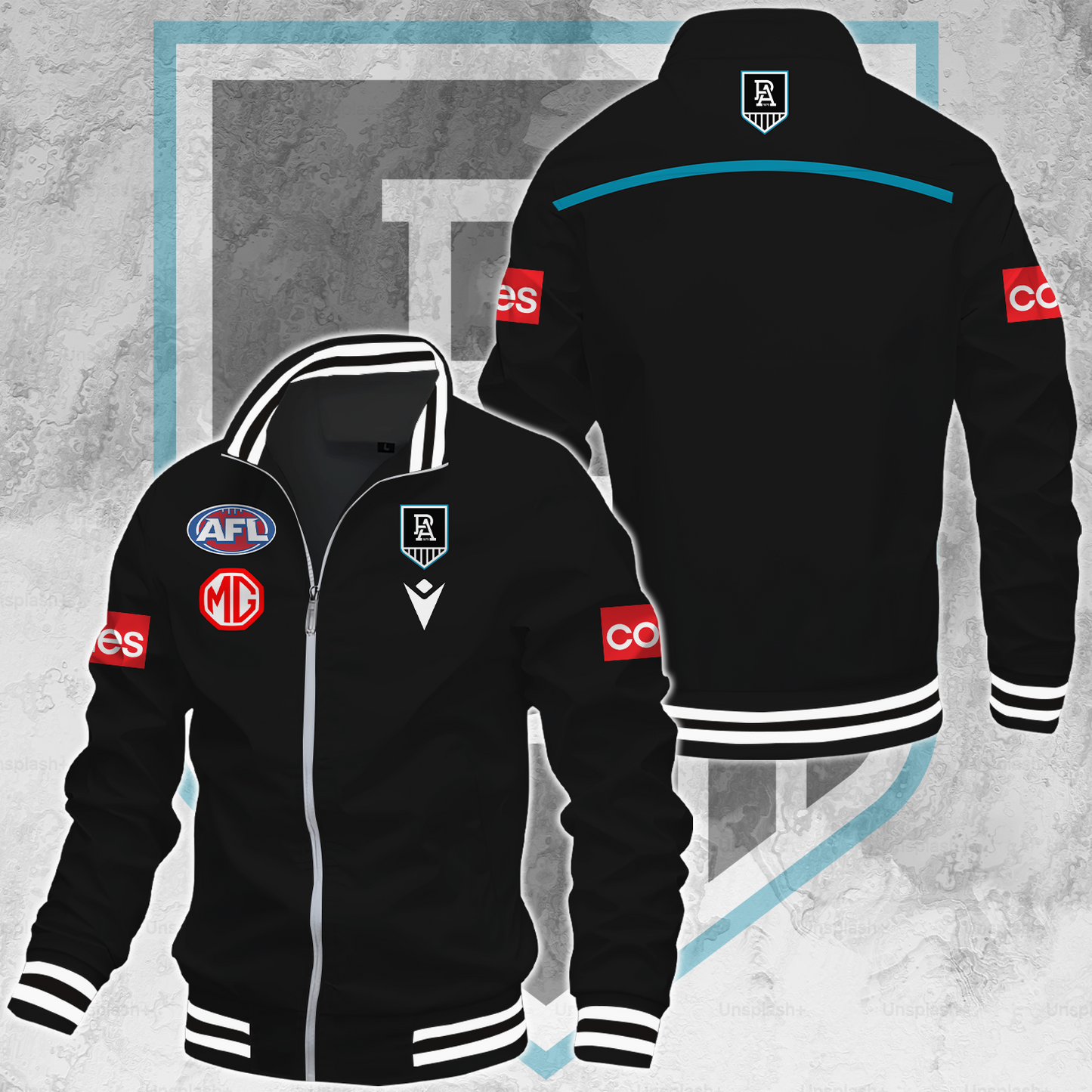 Port Adelaide Power Football Club AFL 2025 Limited Edition Casual Jacket TM NTA V53