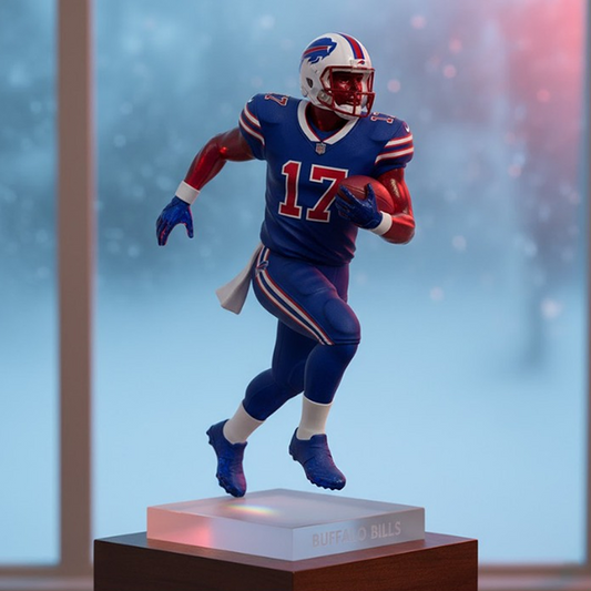 Premium BUF x NFL Crystal Style Desktop Ornament DatND DVT