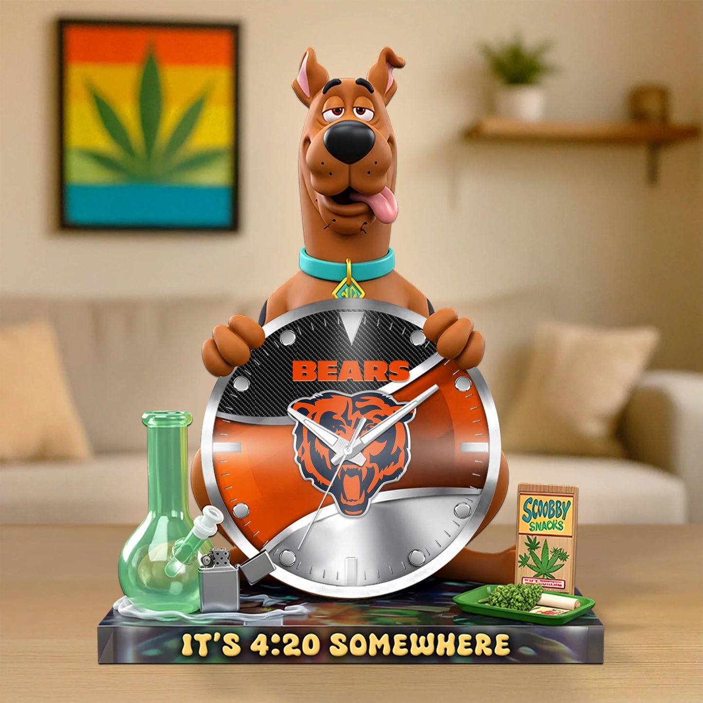 PREMIUM DESK CLOCK PLANQUE X CHI NDT NHM