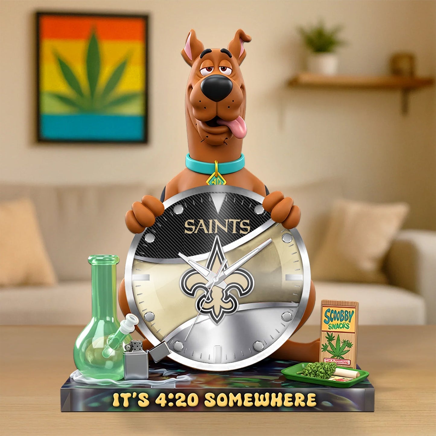 PREMIUM DESK CLOCK PLANQUE X NO NDT NHM