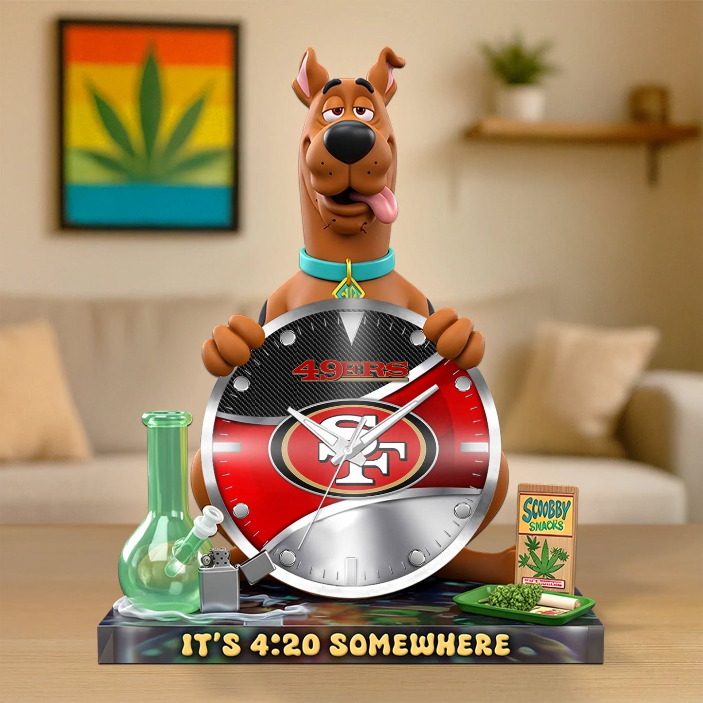 PREMIUM DESK CLOCK PLANQUE X SF NDT NHM