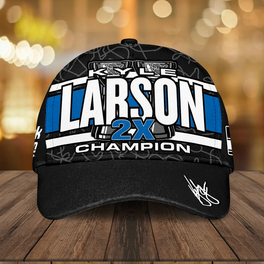 Premium Kyle Larson NASCAR Cup Series Champion 2025 Cap V3 NMD TTV